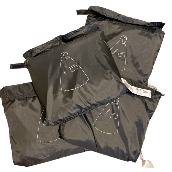 IKEA Other New 4 X Ikea Rain Ponchos Black Unisex Poshmark